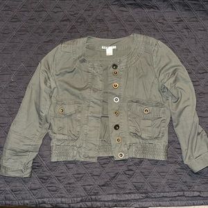 Olive Green Light Jacket